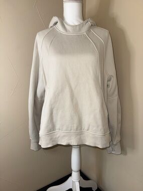 lululemon athletica Cream Relaxed Pullover Hoodie